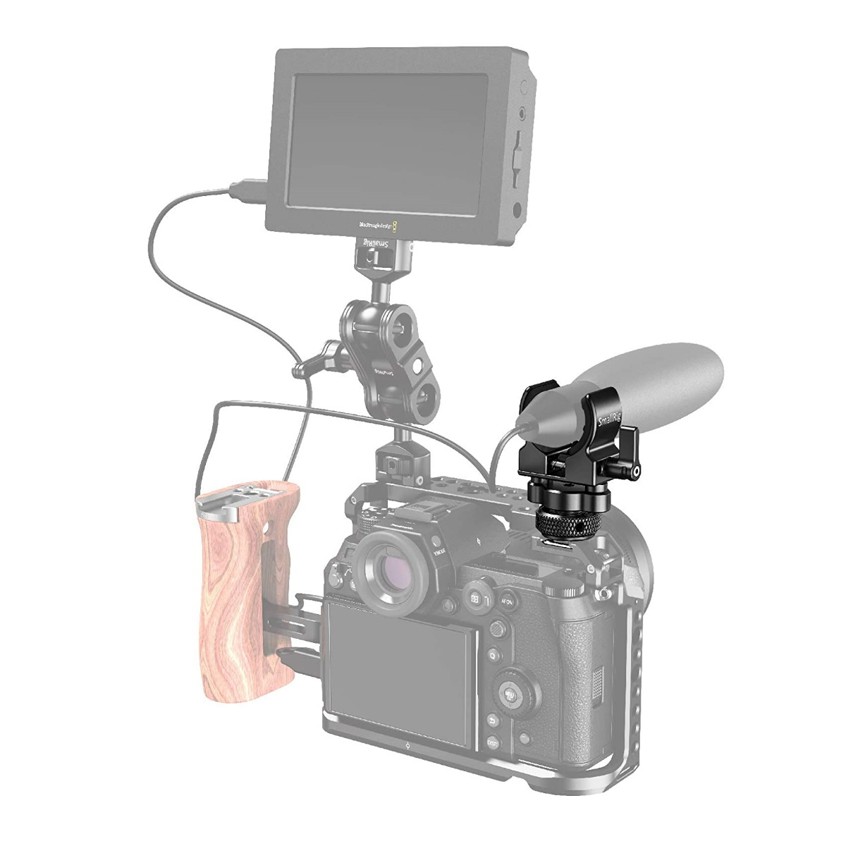 SmallRig BSM2352 Shotgun Mikrofon-Halterung