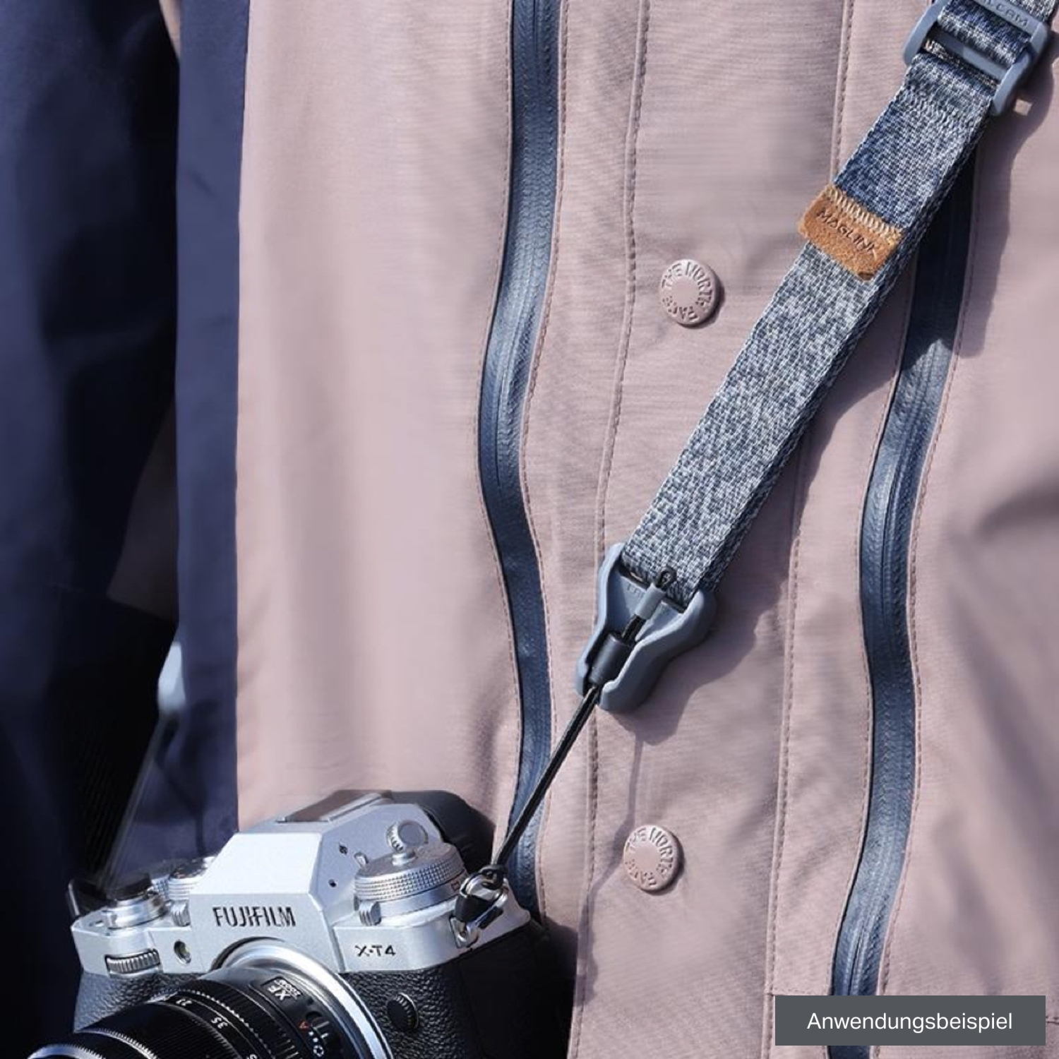 Falcam Kameragurt Maglink Quick Magnetic Buckle Lite 3143 grau