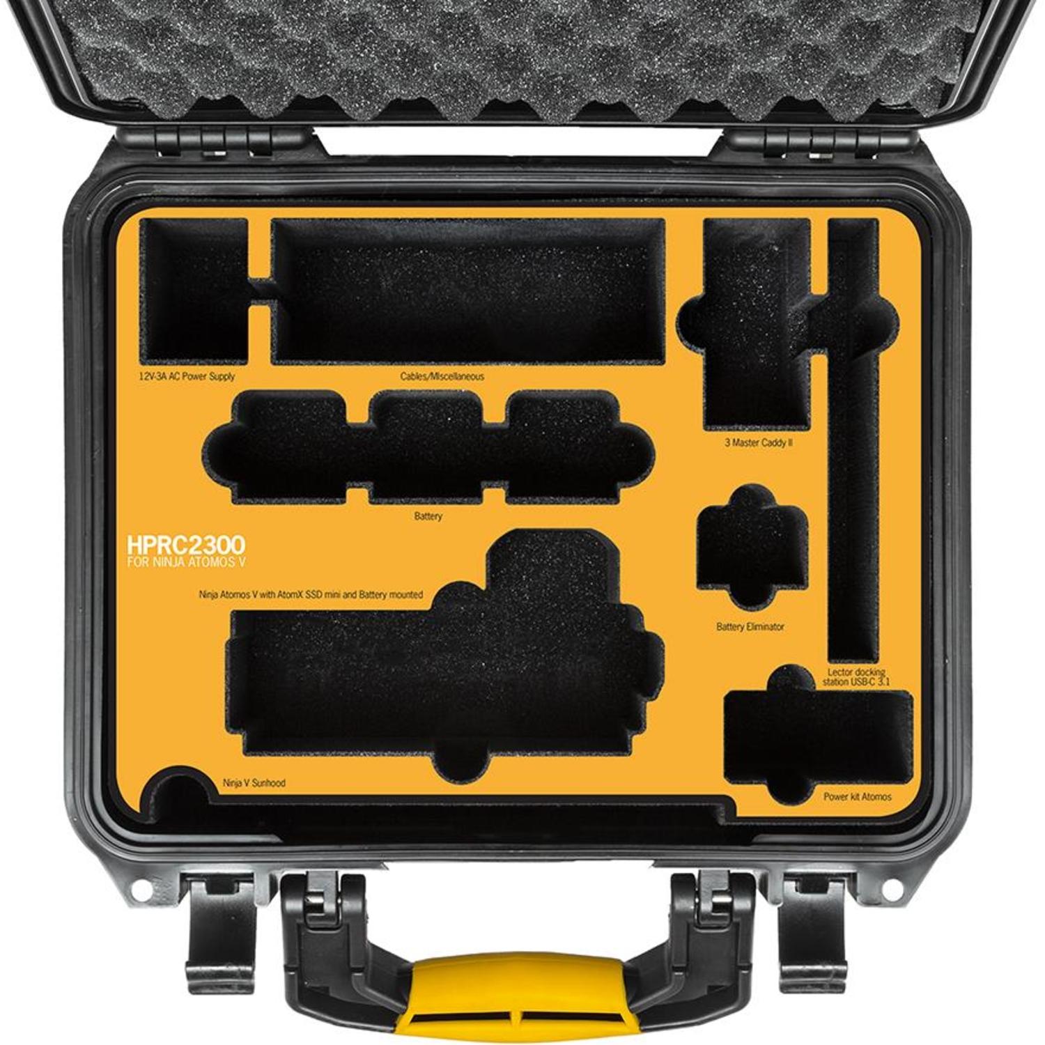 HPRC Koffer 2300 für Atomos Ninja V 