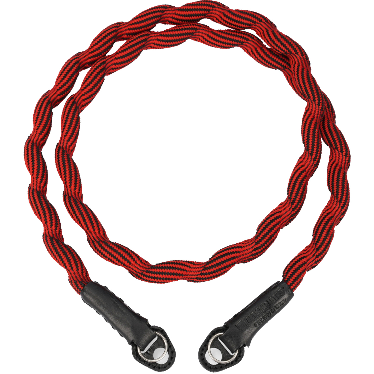 Artisan & Artist Kameragurt ACAM-707 Spiral-Cord rot-schwarz