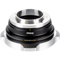7Artisans PL 4in1 Objektivadapter an Sony E-, L-, Canon RF- und Nikon Z-Mount silber