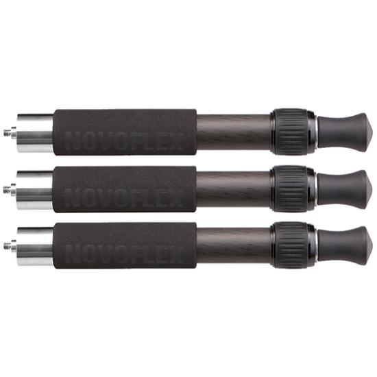 Novoflex QuadroLeg Carbon 2 Segmente (3er-Set)