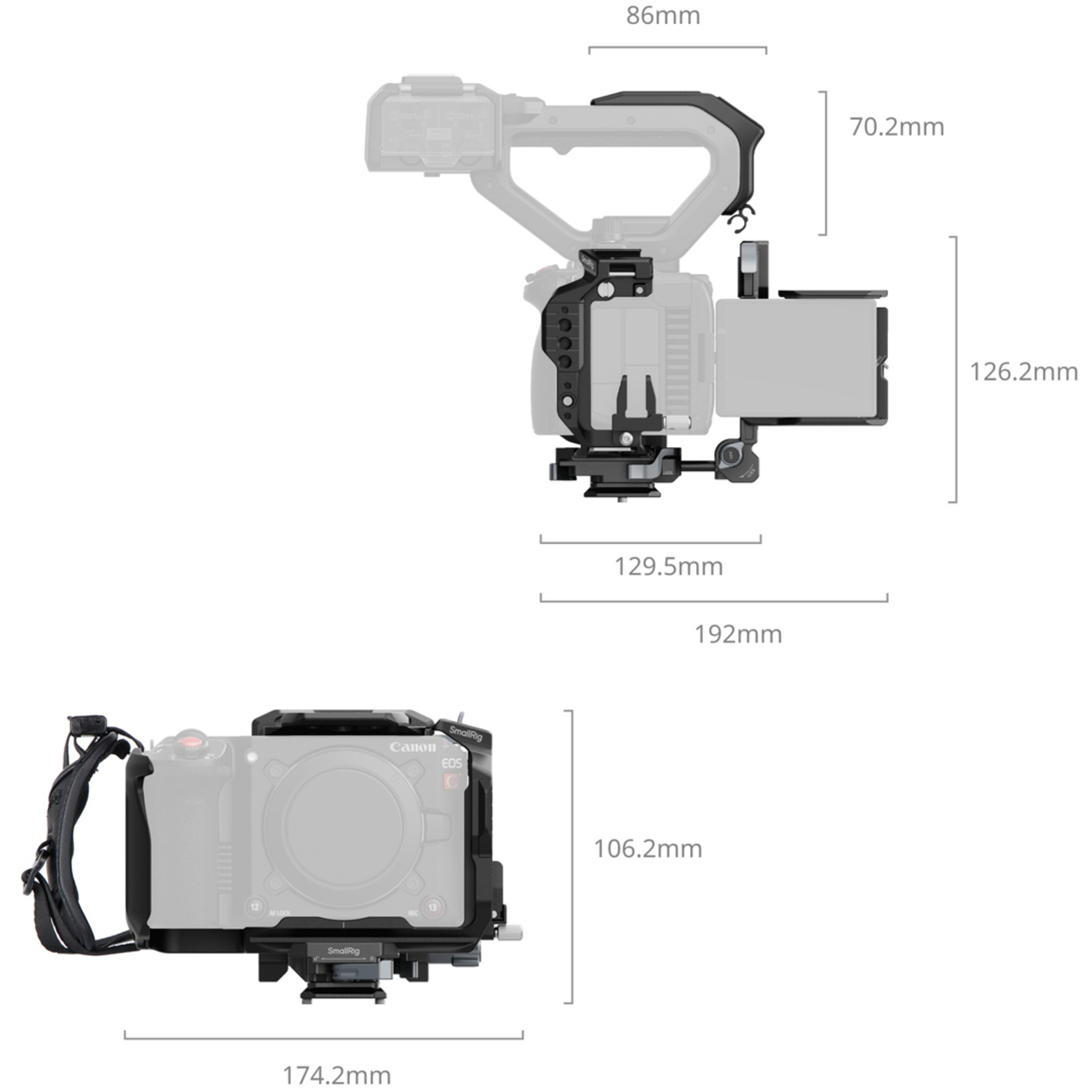 SmallRig Advanced Cage Kit 5658 für Canon EOS C50