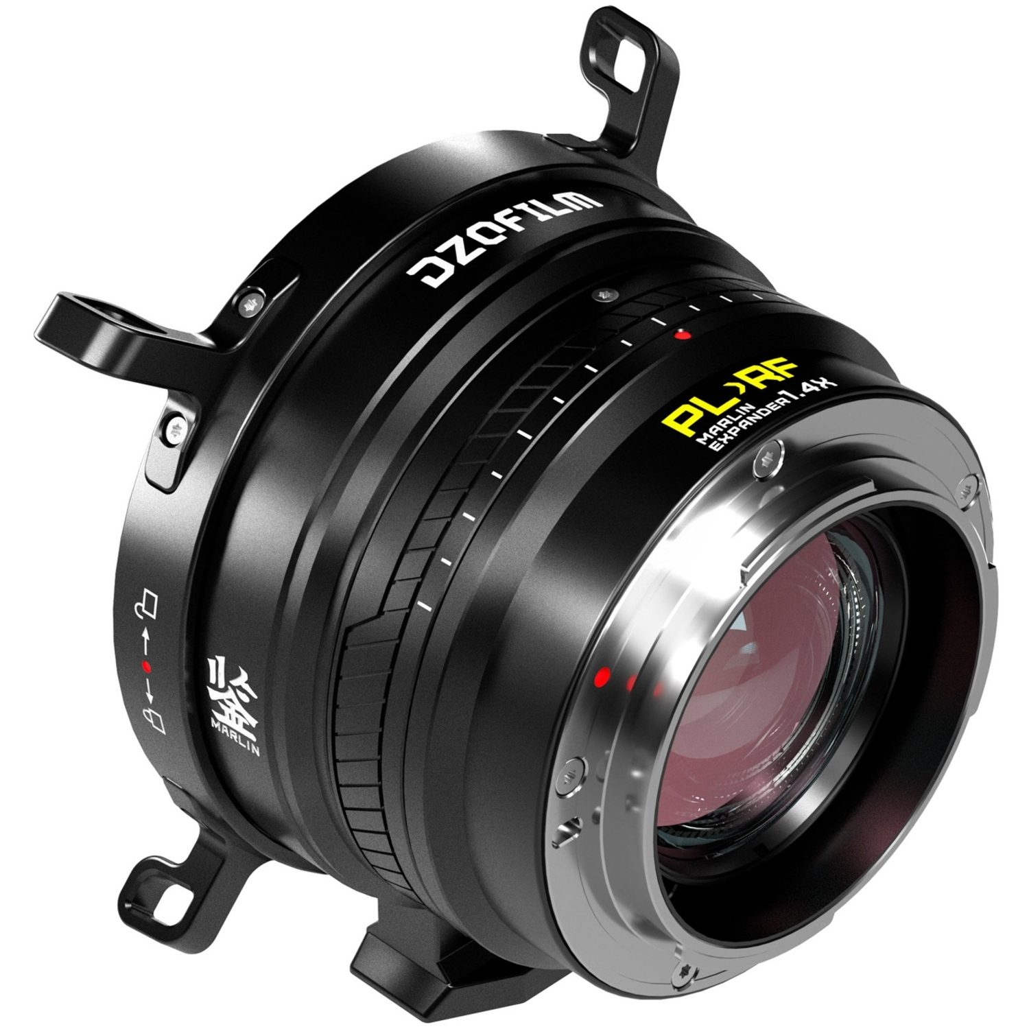 DZOFILM Expander Marlin 1.4x für PL-Mount-Objektiv zu Canon RF-Mount-Kamera