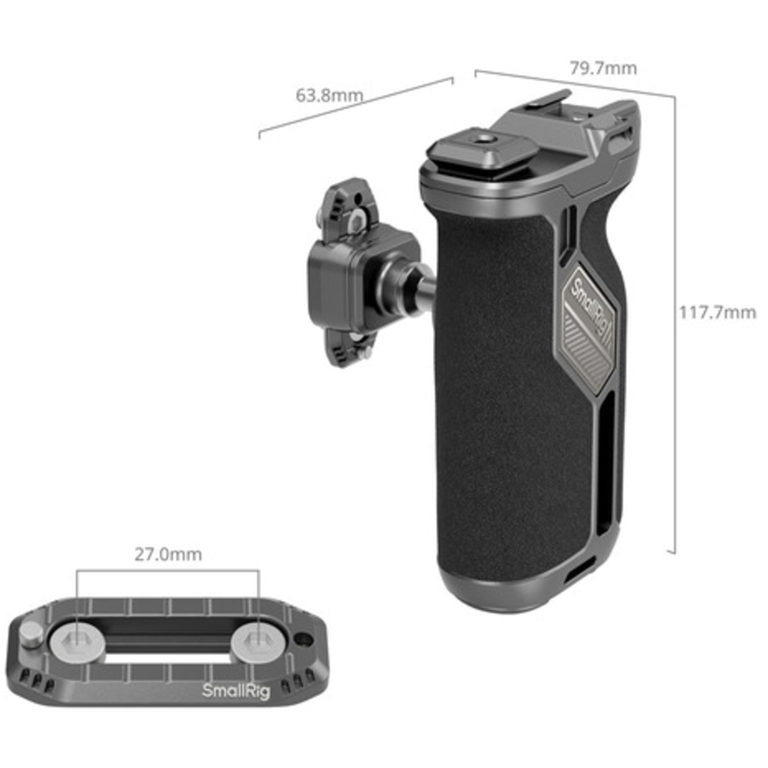 SmallRig HawkLock H21 QR Rotating Side Handle Kit 4485