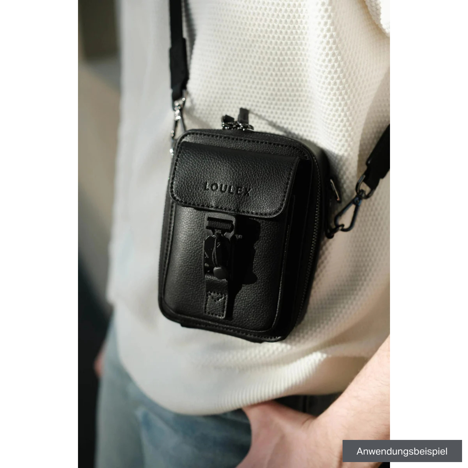 LOULEX Kompakttasche Streetbag Editon 2 1,4L schwarz