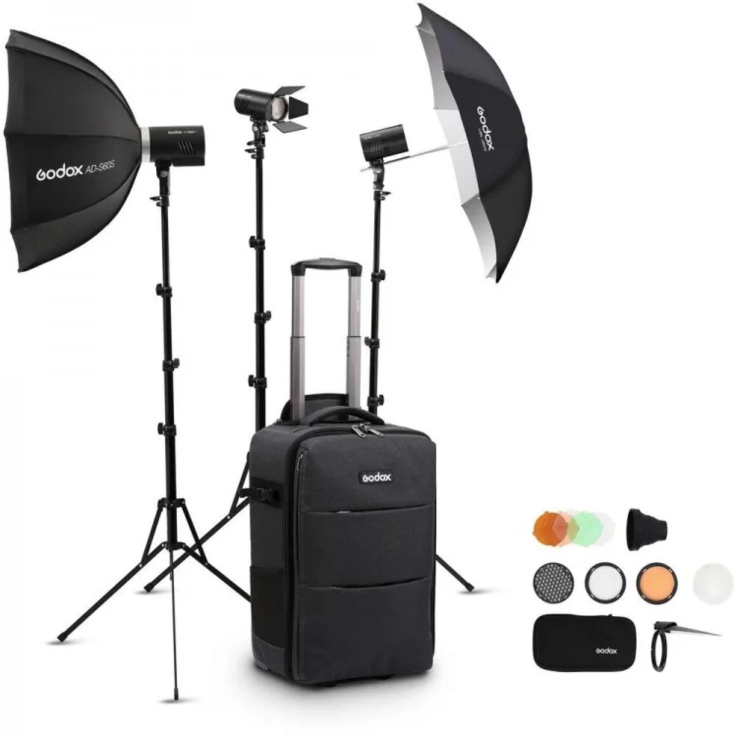 Godox AD-K1 Three Light Kit mit AD300Pro & AD100Pro
