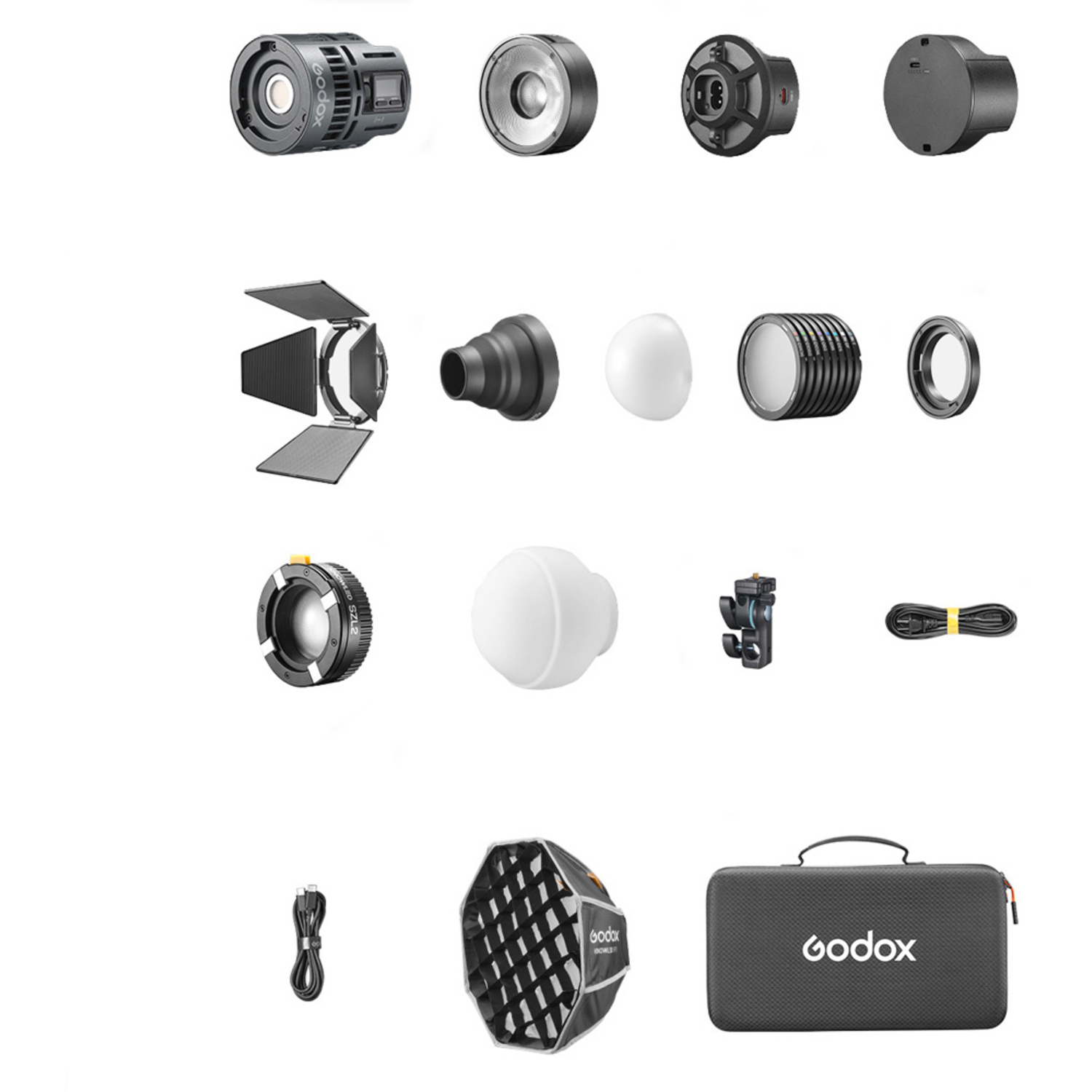 Godox RGB LED Leuchte Litemons RS60R 2K Kit