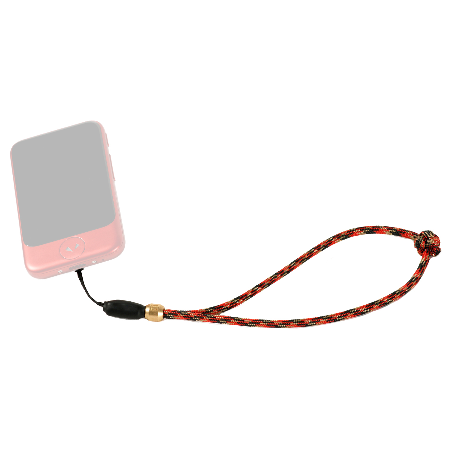 Artisan & Artist Handschlaufe ACAM-P04H Paracord rot-schwarz