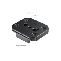 SmallRig APU2668 Buckle Adapter mit Arca Schnellwechselplatte für GoPro Kameras