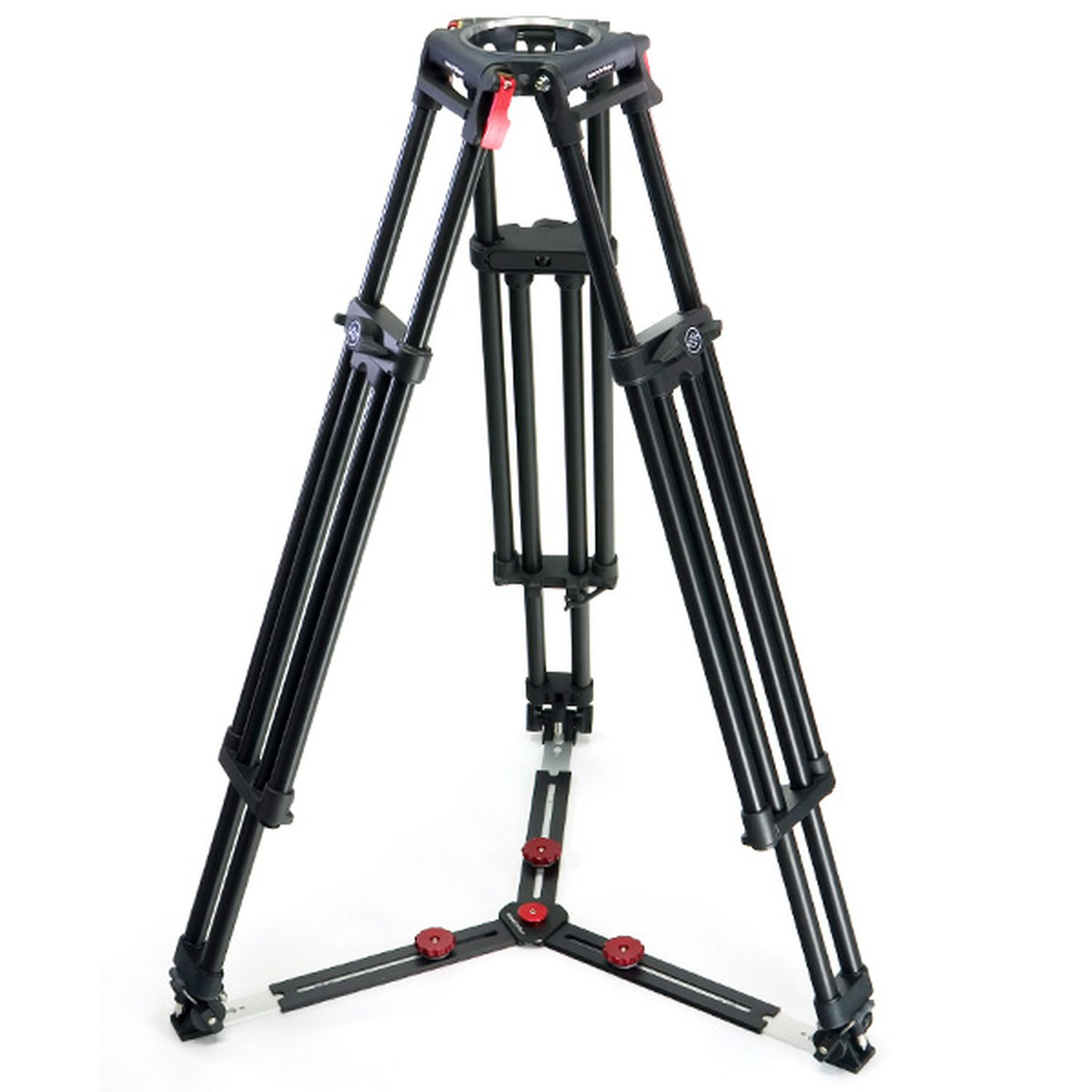 Sachtler SAC3025 System Video 30 Kohlefaser mit Stativkopf, Video 150 Langstativ, Bodenspinne und Abdeckung