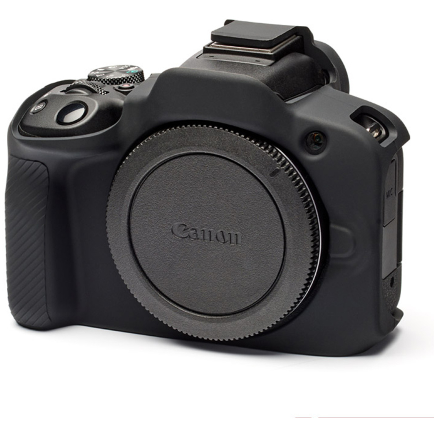 easyCover Silikon-Schutzhülle für Canon R50 Schwarz