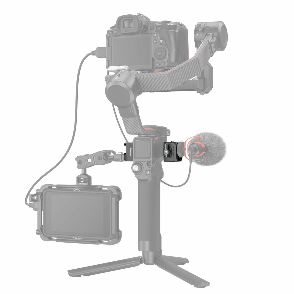 SmallRig 3025 NATO Clamp Accessory Mount für DJI RS 2/RSC 2