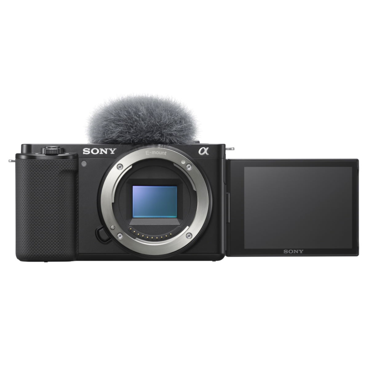 Sony Alpha ZV-E10 mit ECM-W2BT Mikrofon
