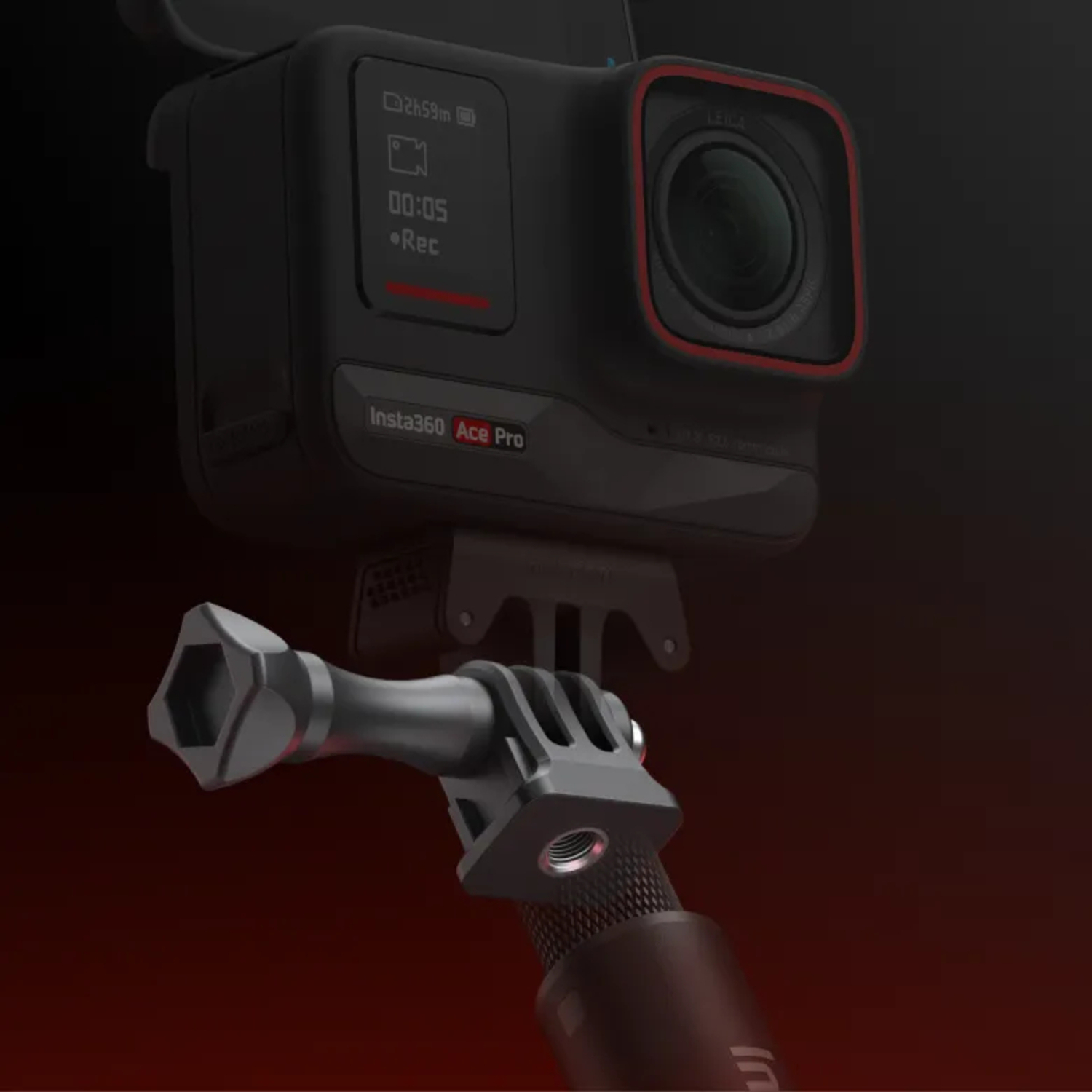 Insta360 3-Zinken auf 1/4"-Adapter