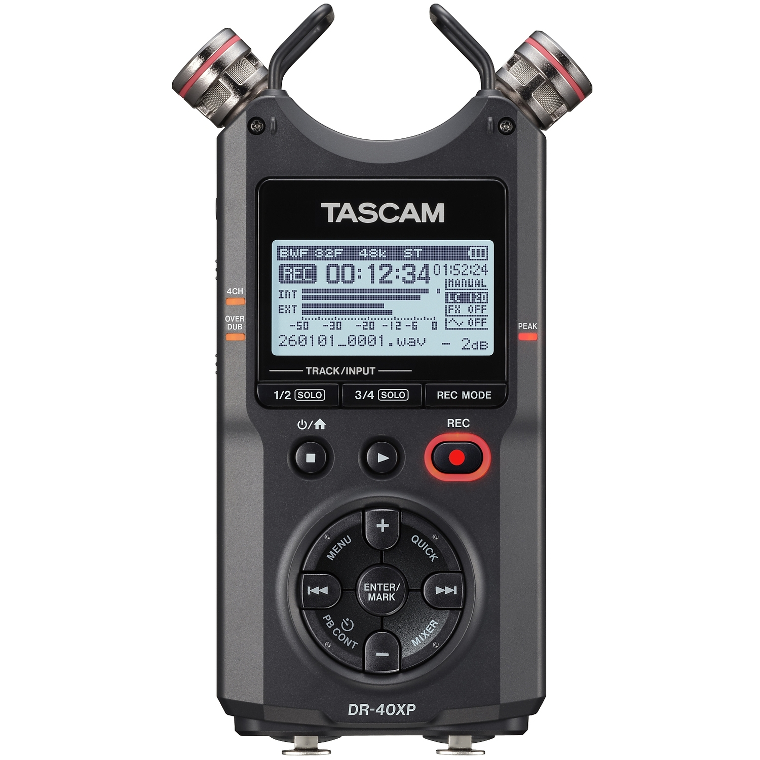 Tascam Vierspur-Audiorecorder DR-40XP