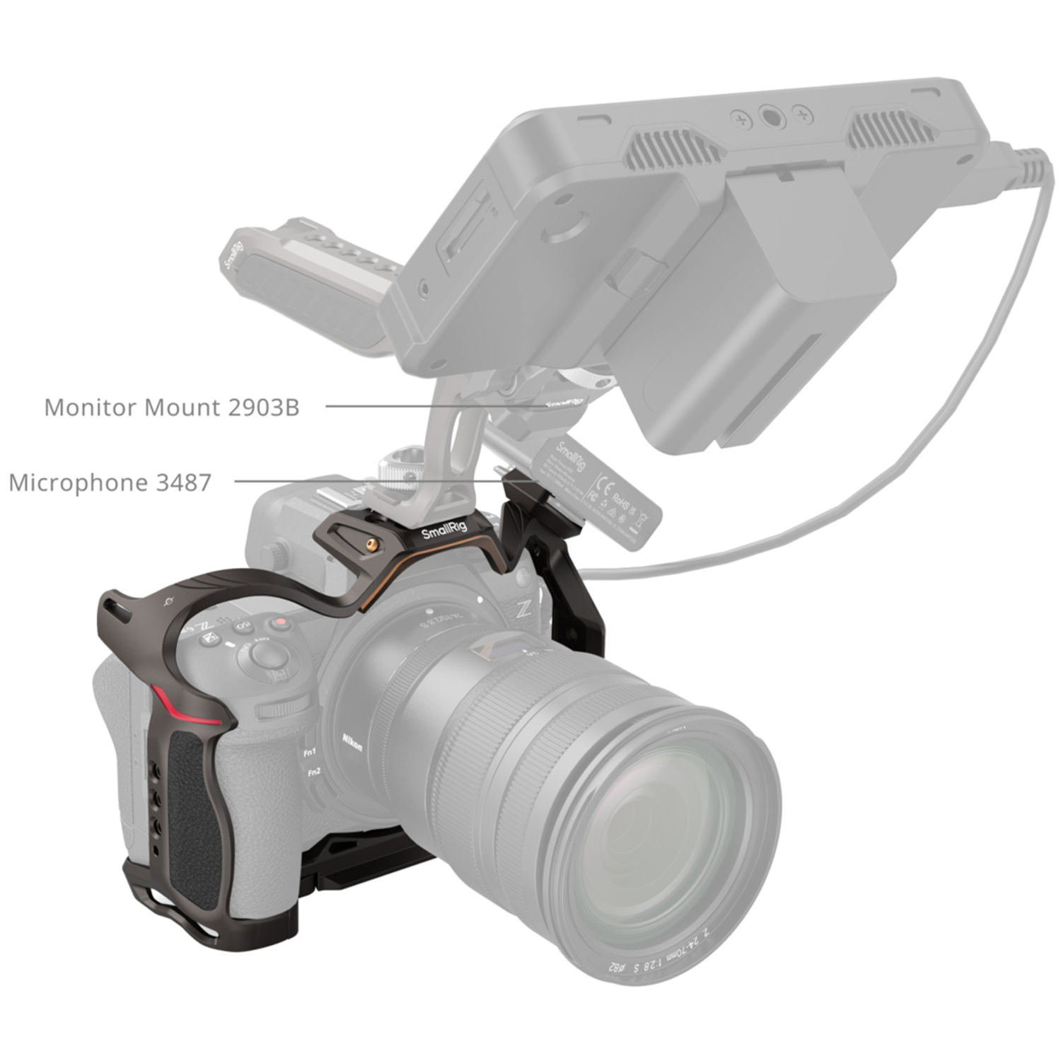 SmallRig 4521 Night Eagle Cage für Nikon Z6 III