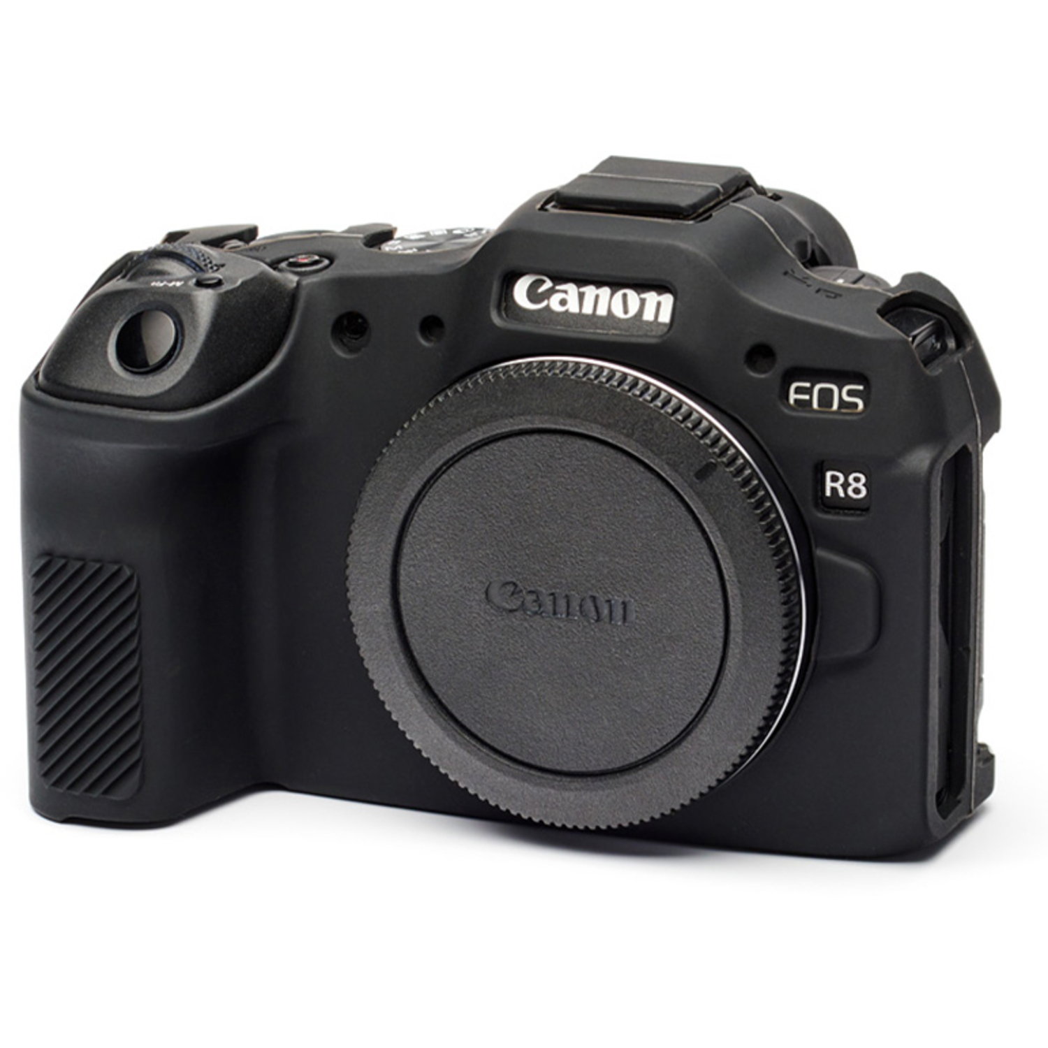 easyCover Silikon-Schutzhülle für Canon R8 Schwarz