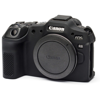 easyCover Silikon-Schutzhülle für Canon R8 Schwarz