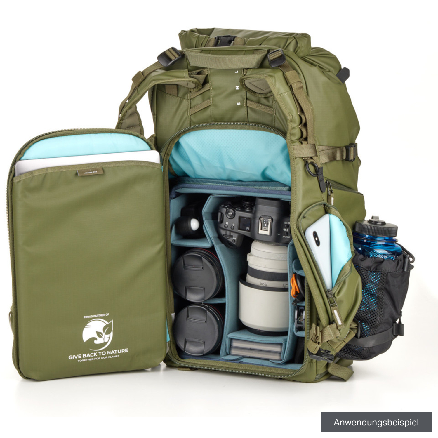 Shimoda Fotorucksack Action X40 v2 mit DSLR Core Unit M grün