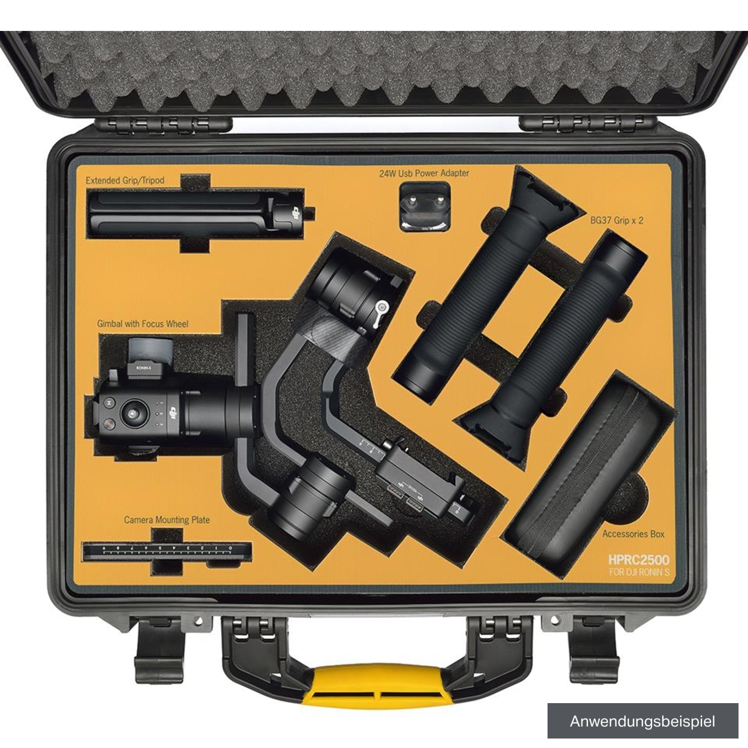HPRC Hartschalenkoffer ROS2500-01 für DJI Ronin-S
