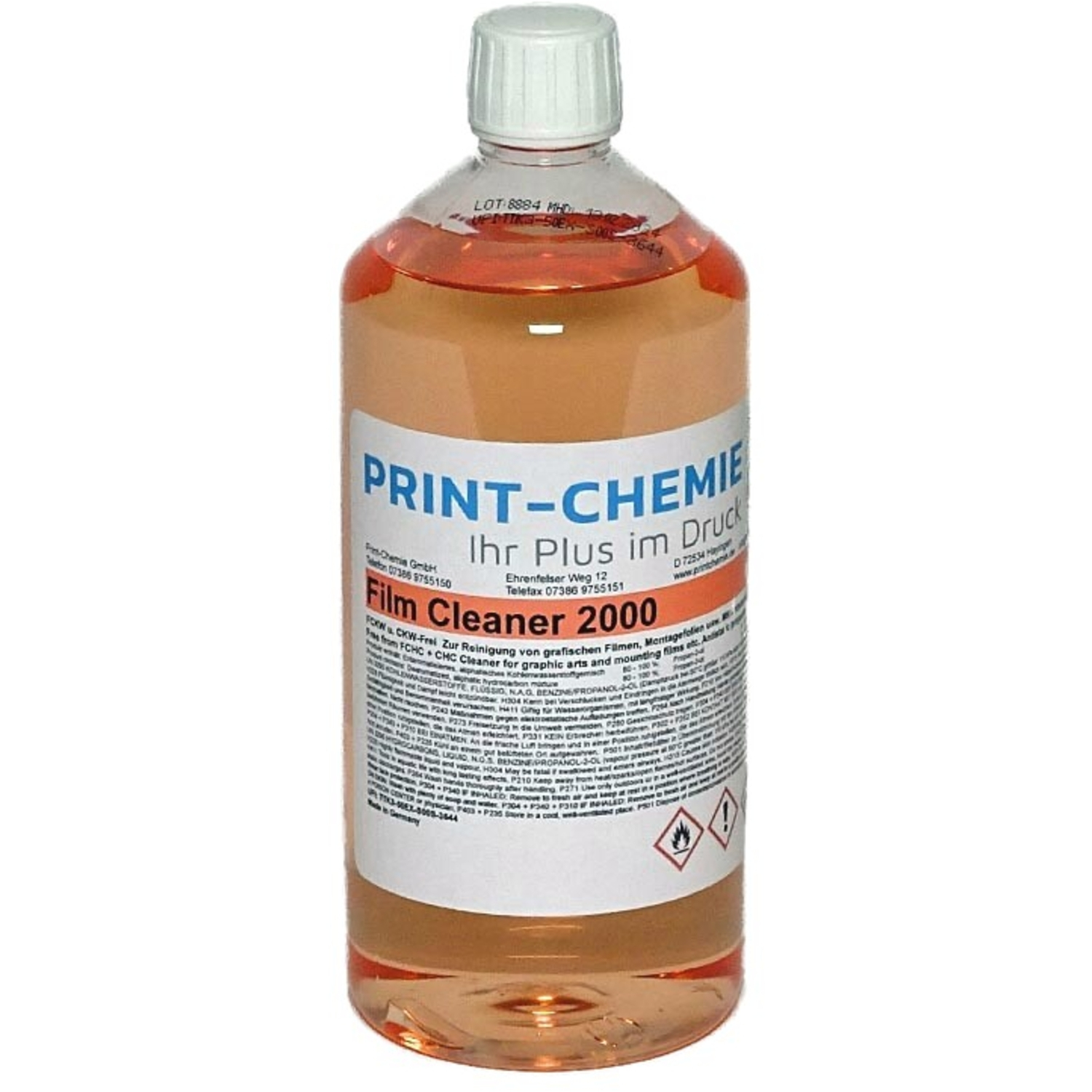 Nordfoto Film-Cleaner 2000 Graphic Arts Filmreiniger 1 Liter