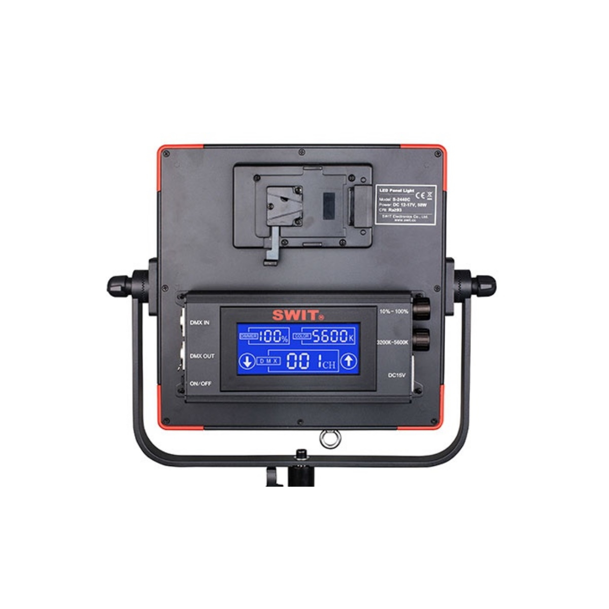 Swit 50W Bi-color SMD Studio Panel LED Licht S-2440C