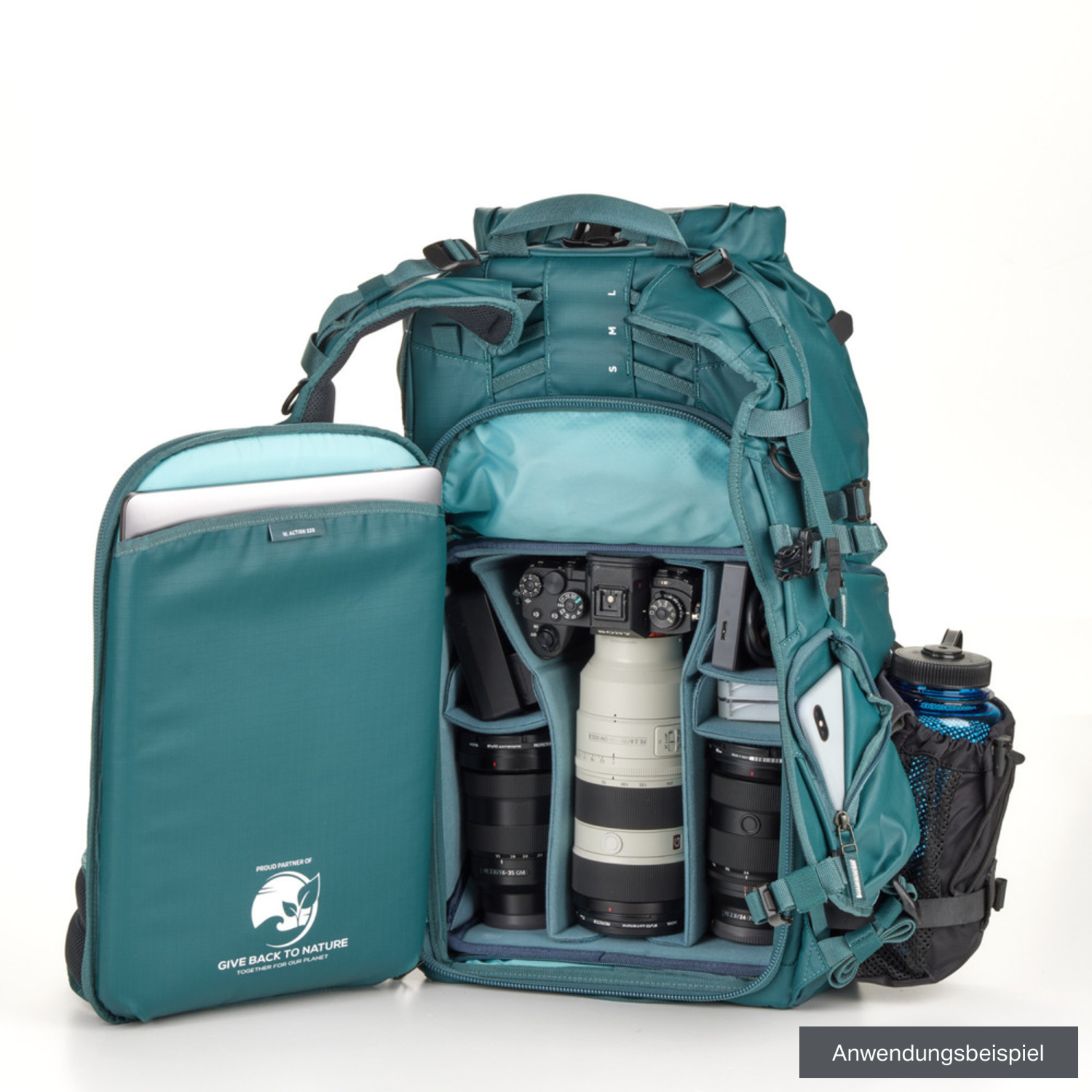 Shimonda Action X30 v2 Women's Starter Kit mit mittlerer Mirrorless Core Unit Teal