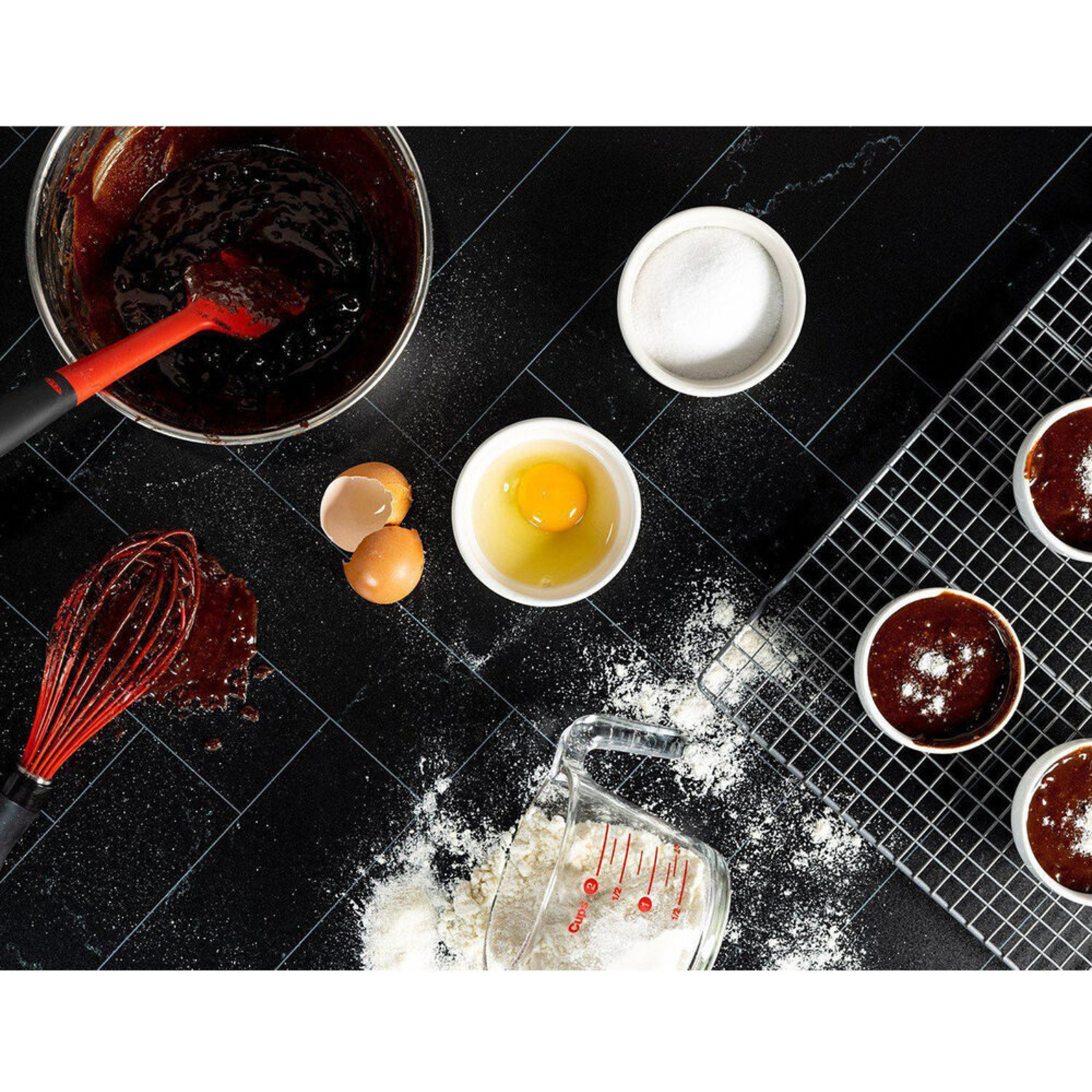 V-Flat World Duo Board Zigzag Marble White/Zigzag Marble Black XL