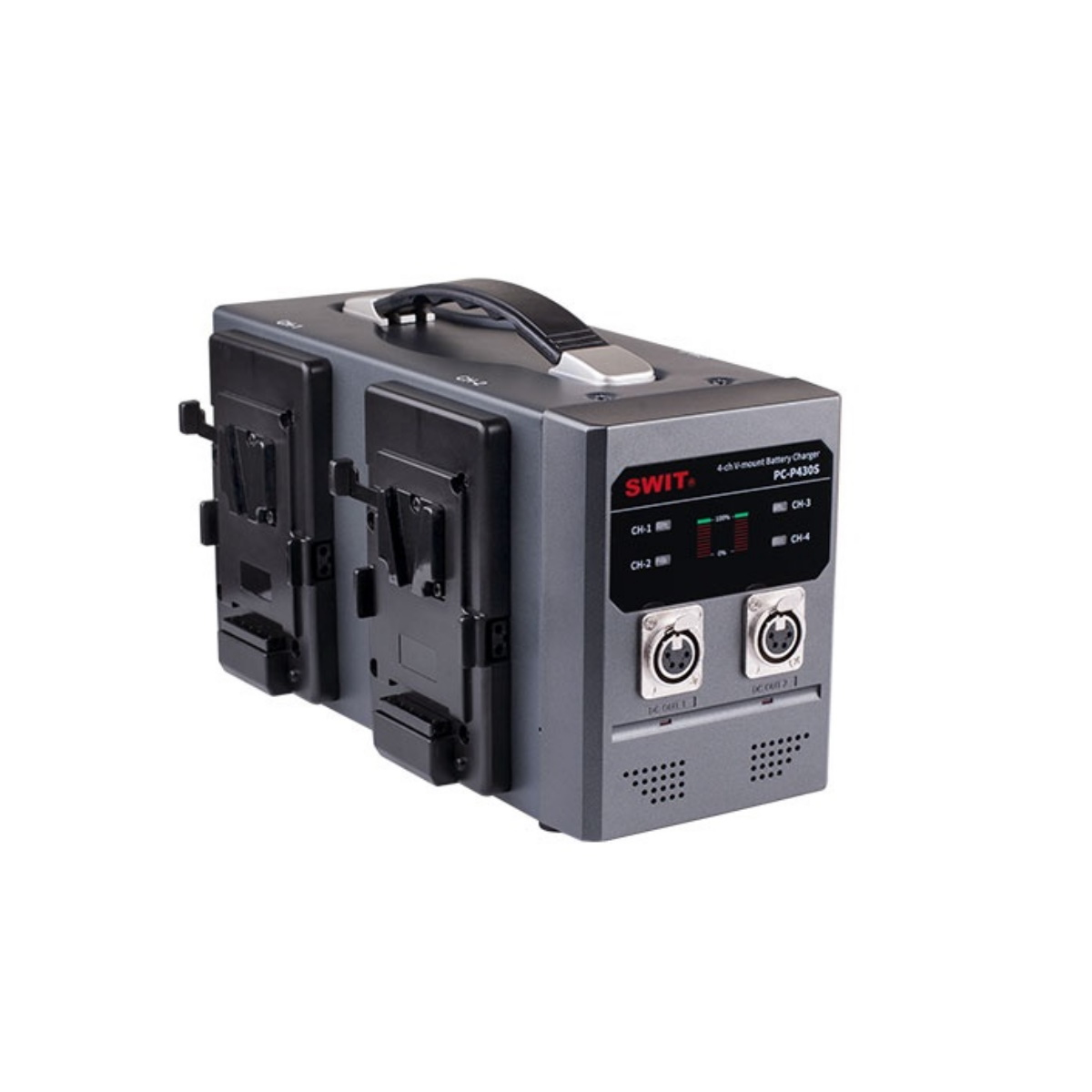 Swit 4-Kanal V-Mount Schnellladegerät PC-P430S