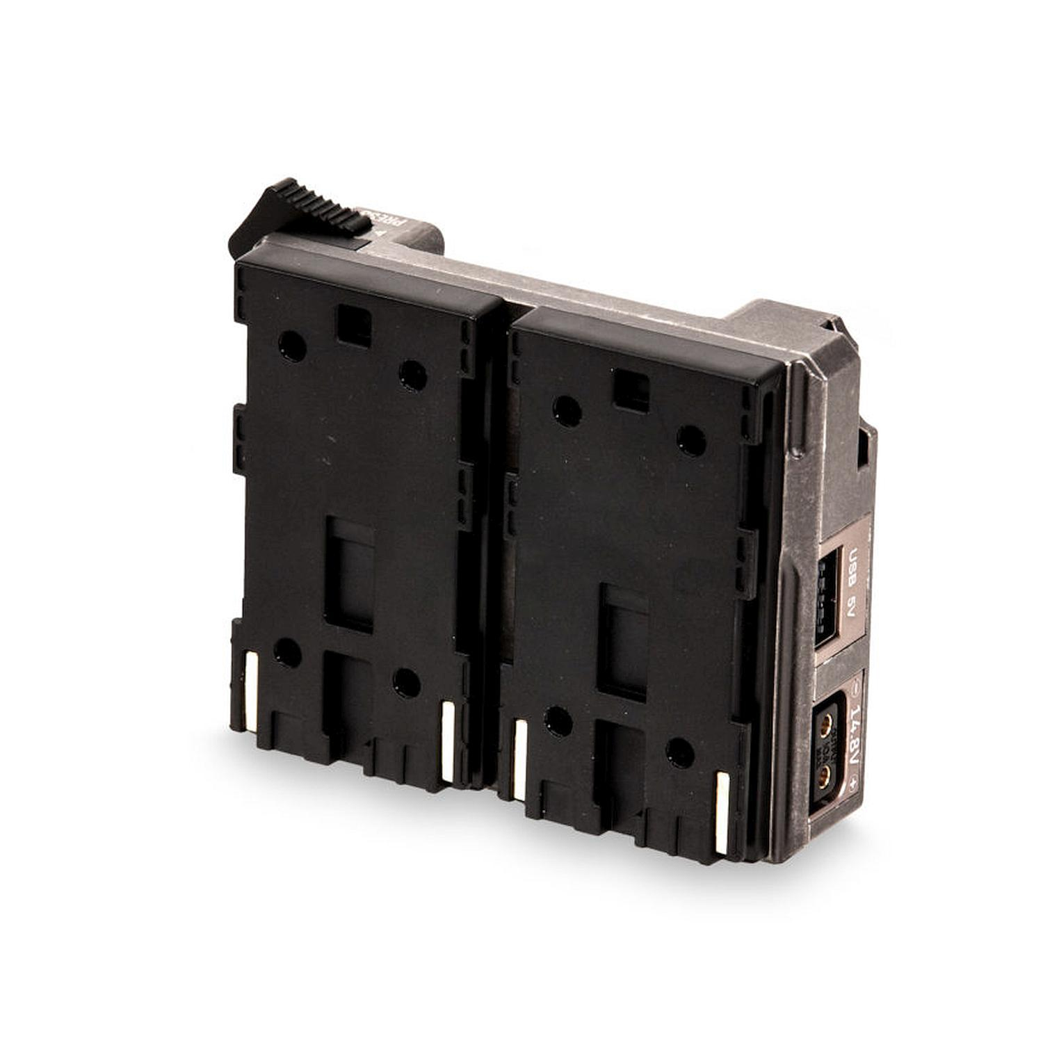 Tilta TA-T08-BPAB Dual Canon BP auf Gold Mount Adapter Batterieplatte für RED Komodo