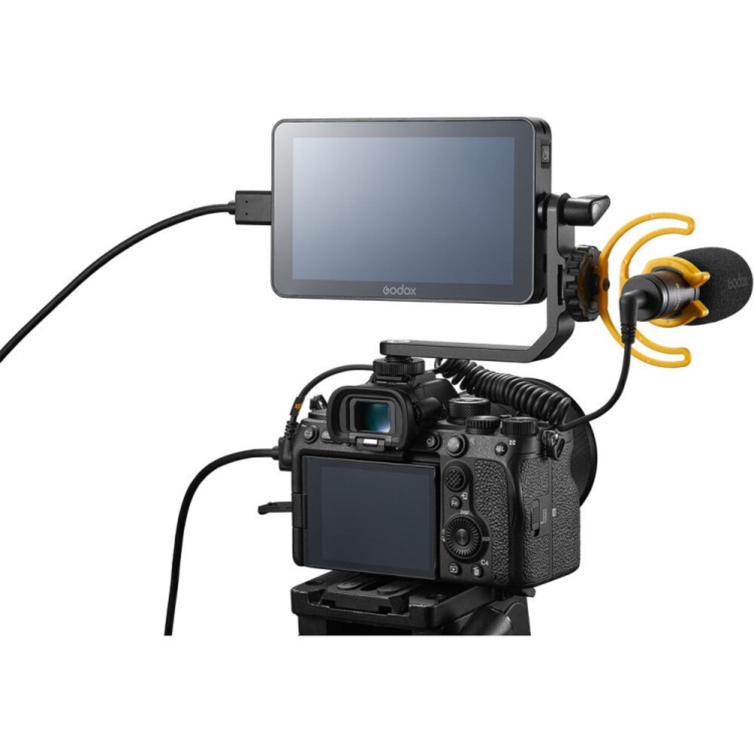 GODOX L-förmiger Neigearm für Monitor GMM 01