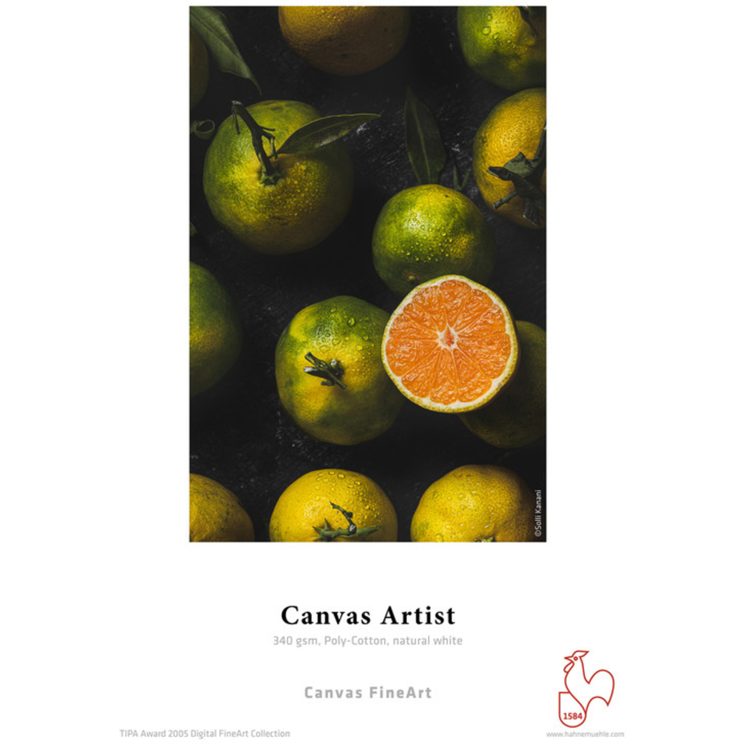 Hahnemühle Canvas Artist matt 44" x 12m Rolle  340g/m²