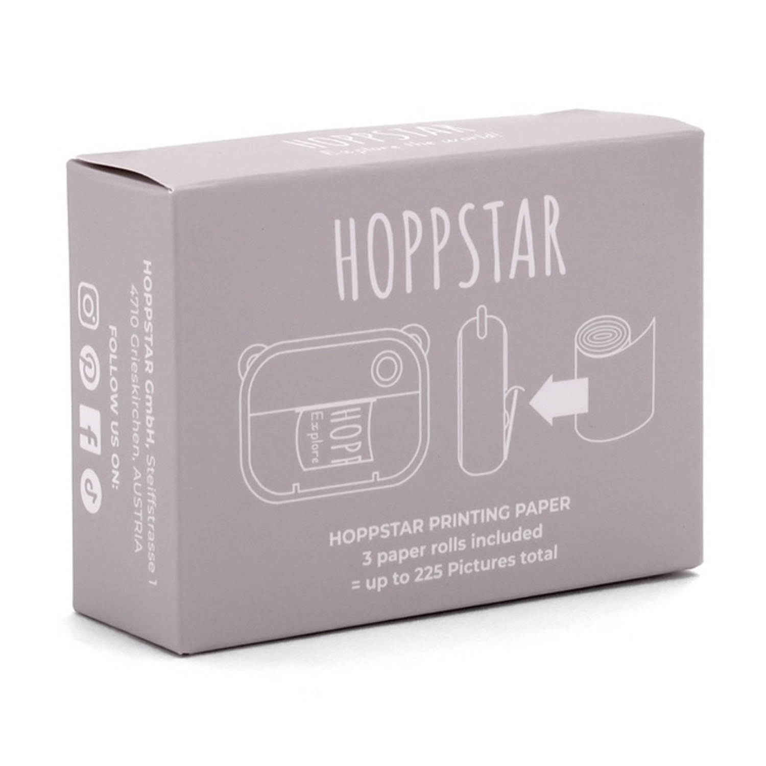 Hoppstar Papierrollen 3er Nachfüllpack