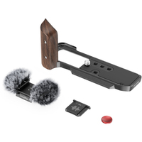 SmallRig L-förmige Montageplatte mit Holzgriff 5260 für Fujifilm X-M5