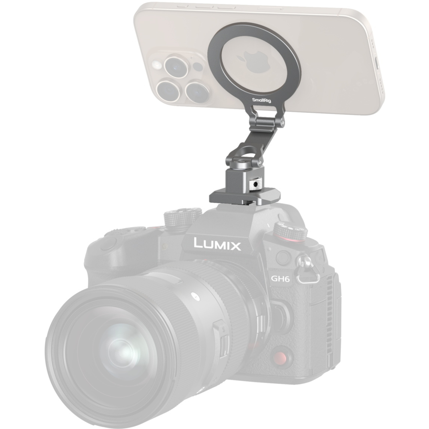 SmallRig Arca-Standard Smartphoneklemme mit Cold Shoe Mount 5339