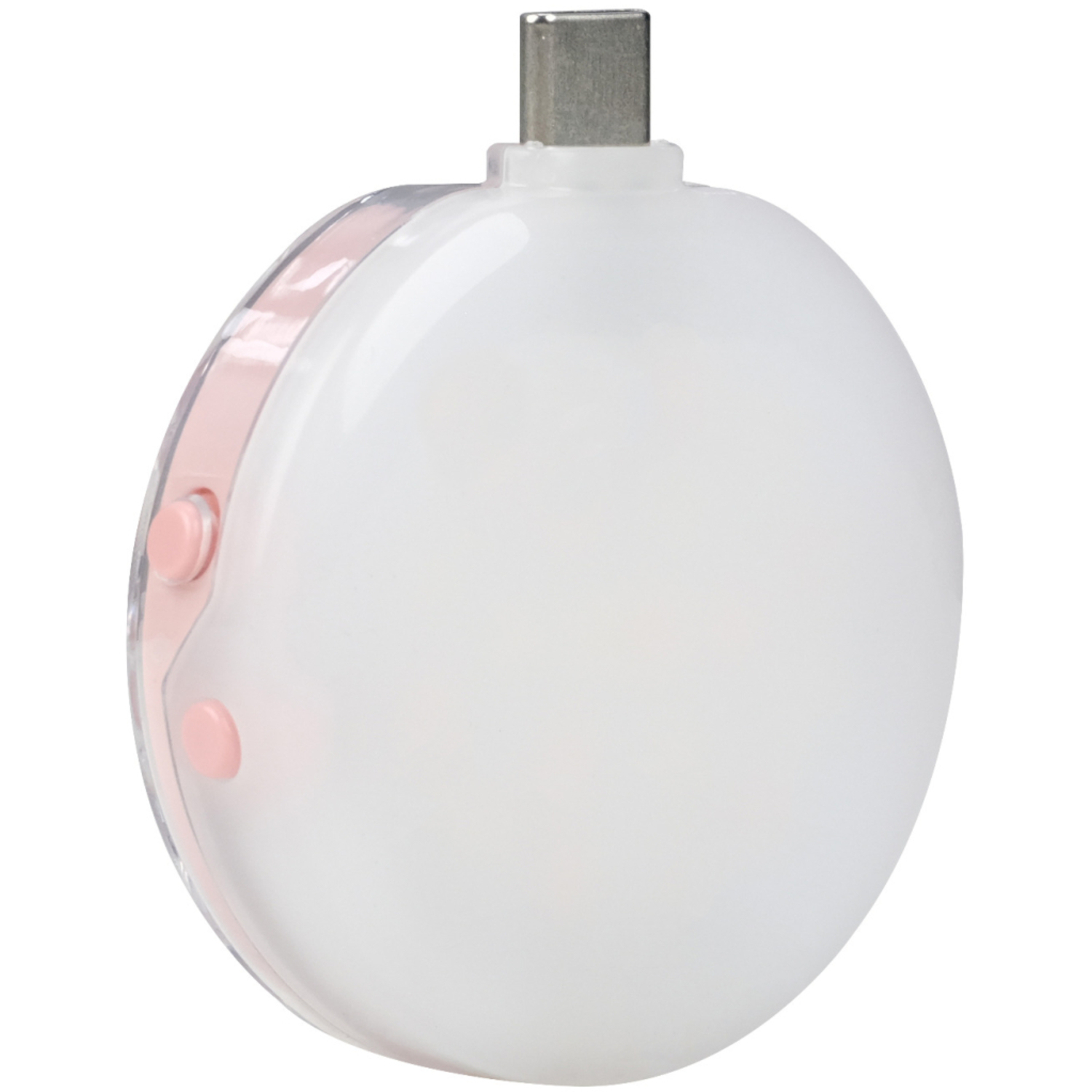 Nanlite Mini-Smartphone-Leuchte cookie-s rund coral pink