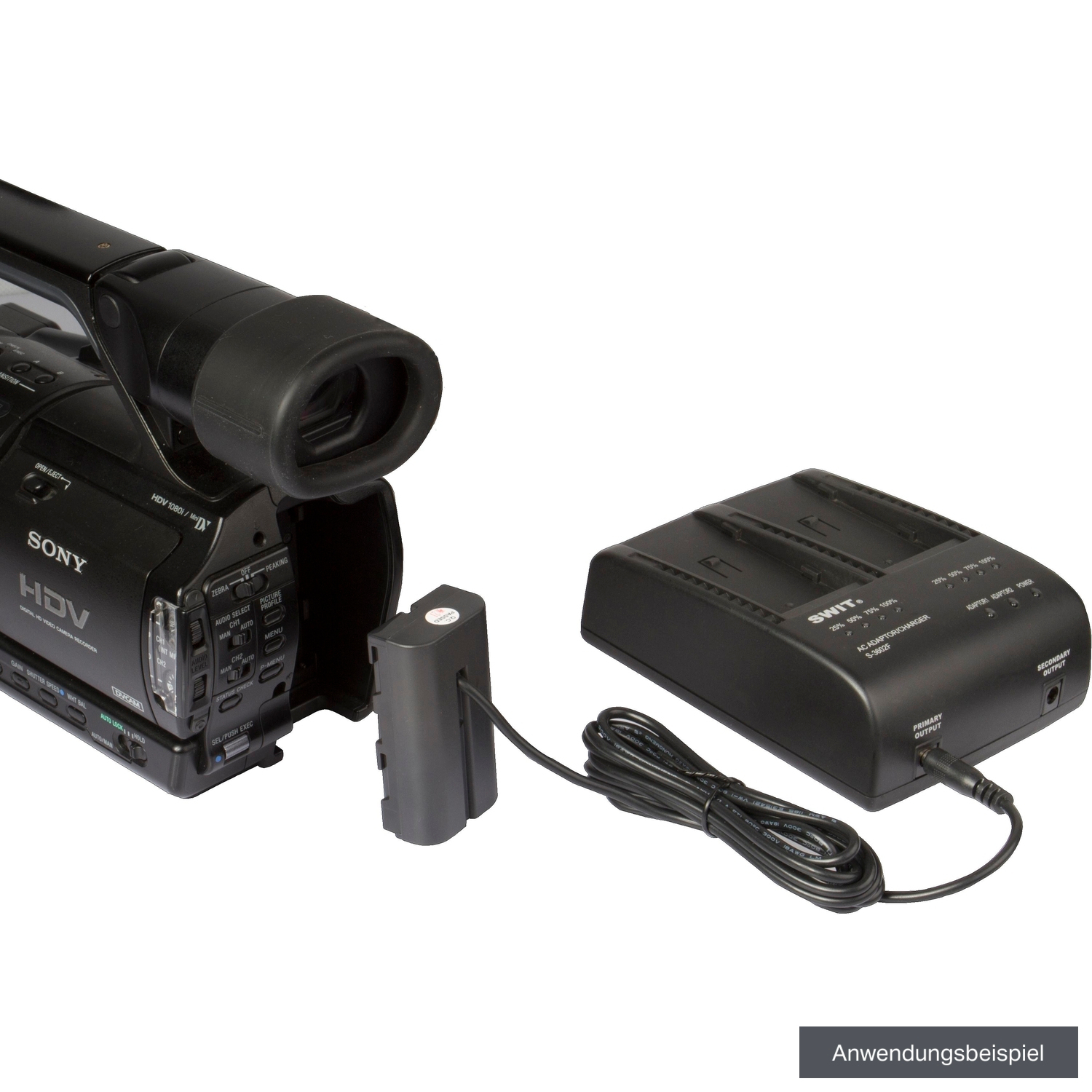 Swit 2-Kanal S-3602F Ladegerät für Sony NP-F