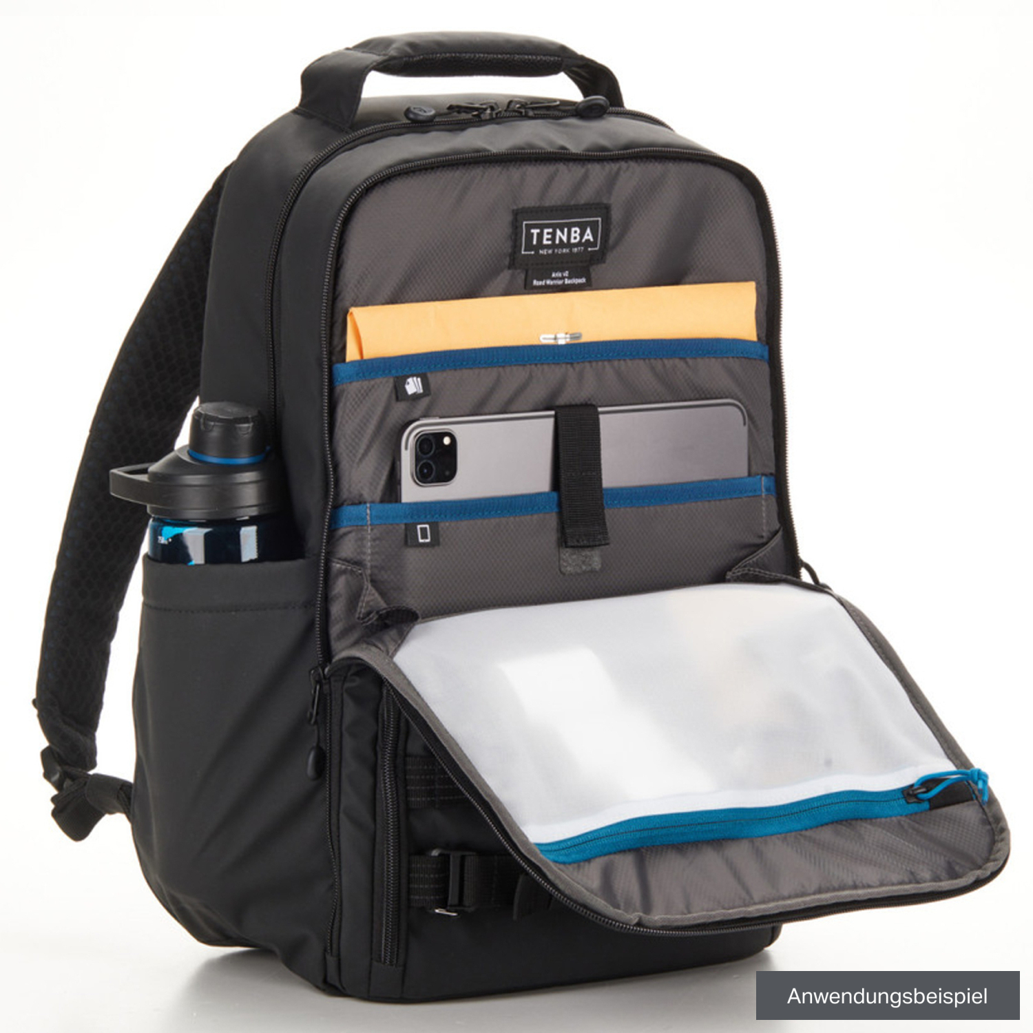 Tenba Axis v2 16L Road Warrior Rucksack, Schwarz