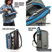 Tenba Fotorucksack Solstice v2 Sling Bag 16L grau