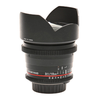 Samyang 10mm T3.1 VDSLR ED AS NCS CS Nikon F