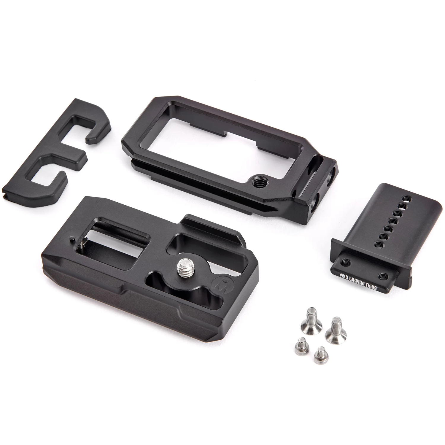 3 Legged Thing FREYA-B 86mm Arca L Bracket Darkness Black