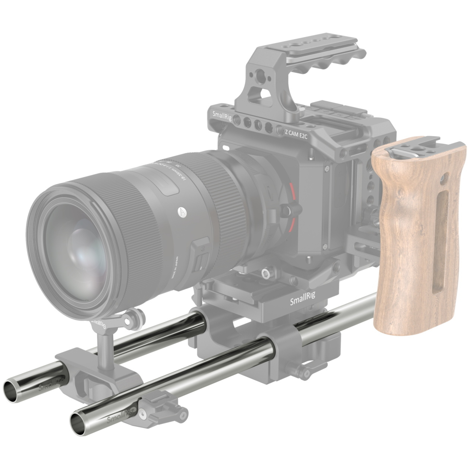 SmallRig 15mm Edelstahlstab - 30cm 12" (2 Stück) 3682