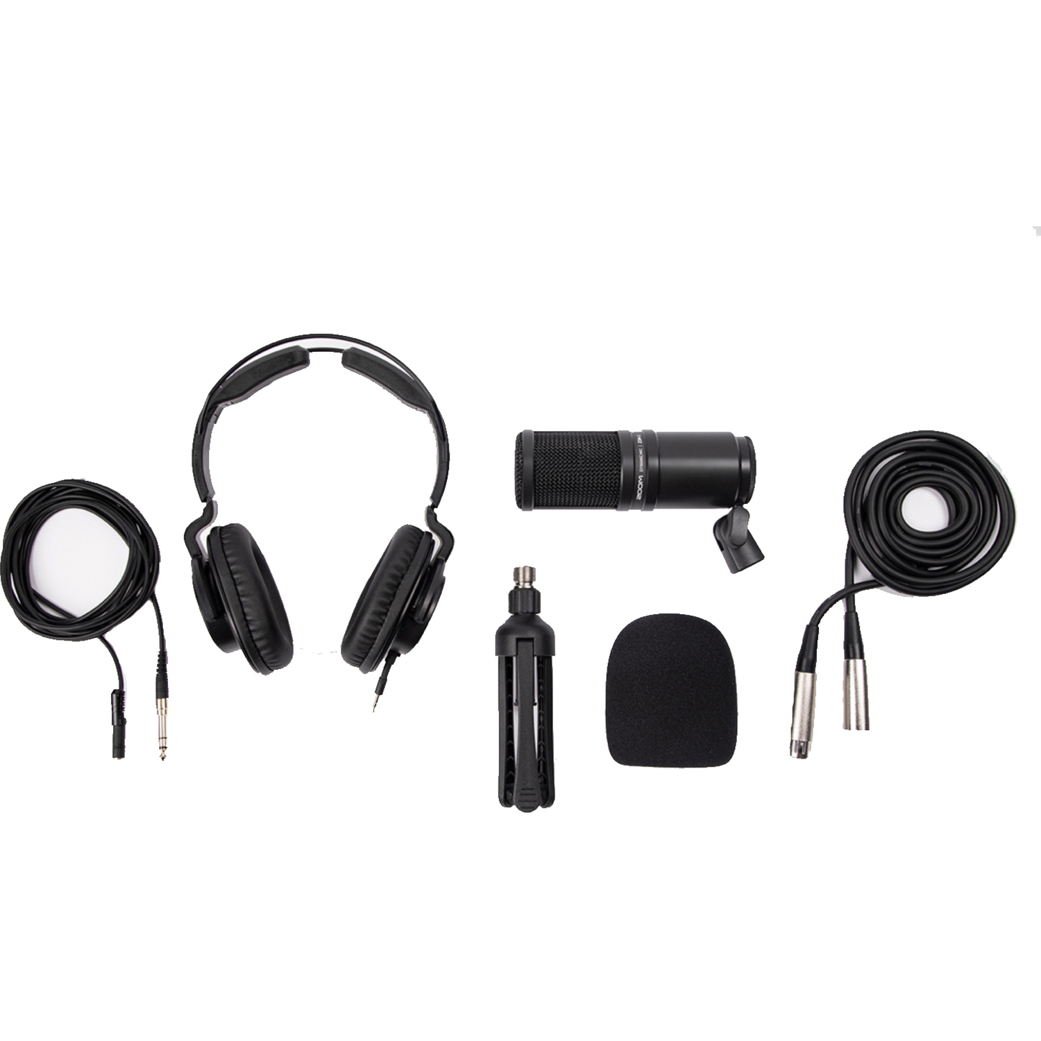 Zoom ZDM-1PMP Podcast Mikrofon-Kit