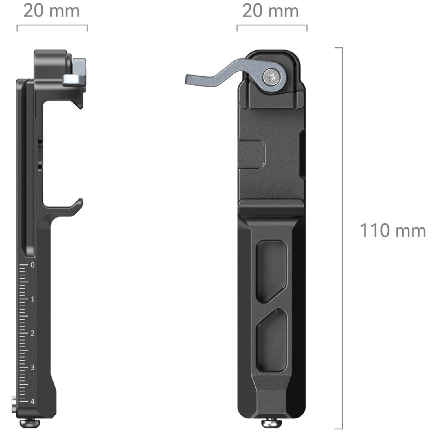 SmallRig Verlängerter vertikaler Arm 4196 für DJI RS 3 Mini