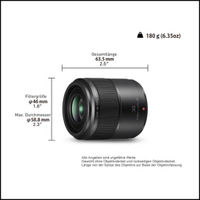 Panasonic LUMIX G Makro 30mm F2.8 Asph. OIS für MFT-Mount