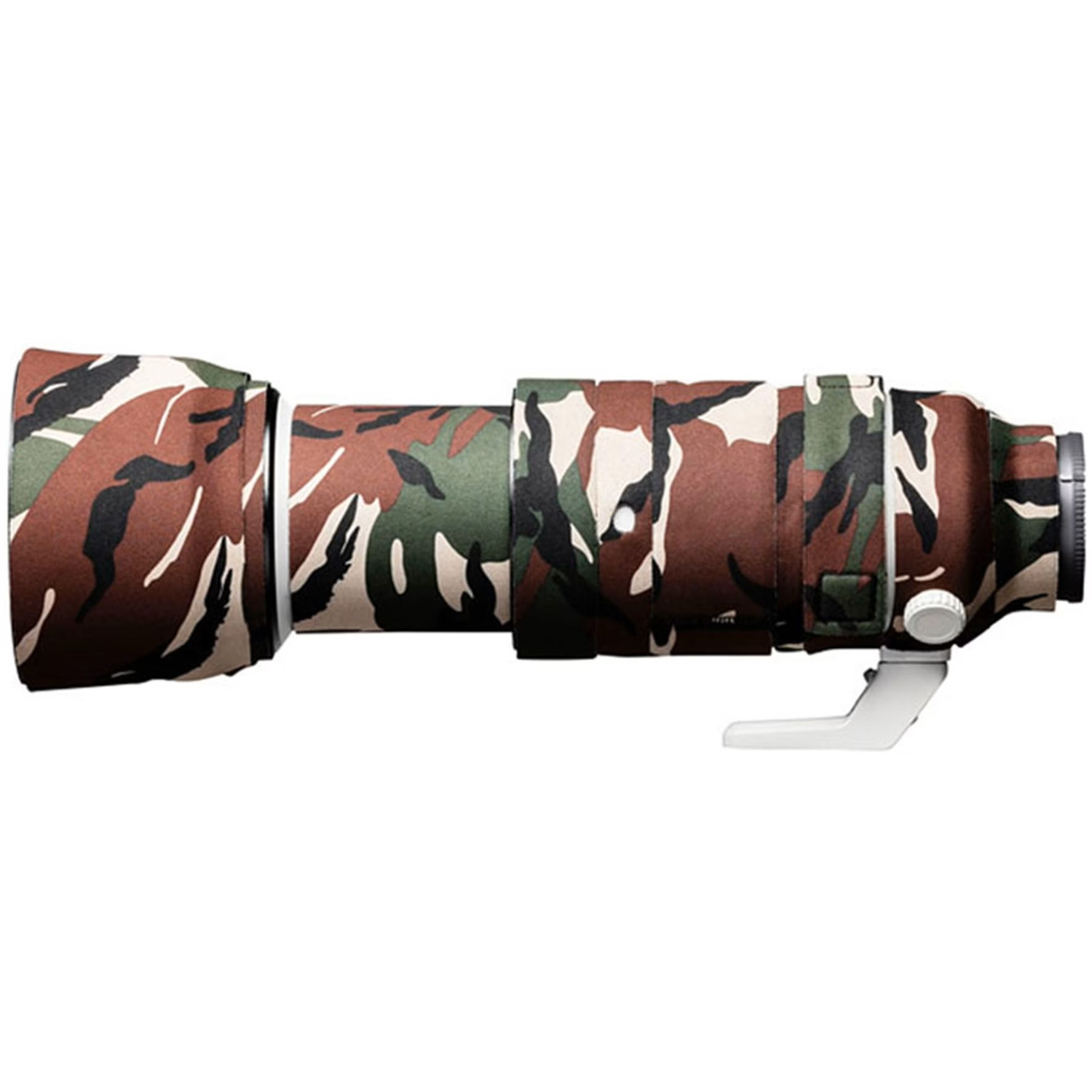 easyCover Lens Oak für Sony FE 100-400mm F4. 5-5.6 GM OSS - Grün Camouflage