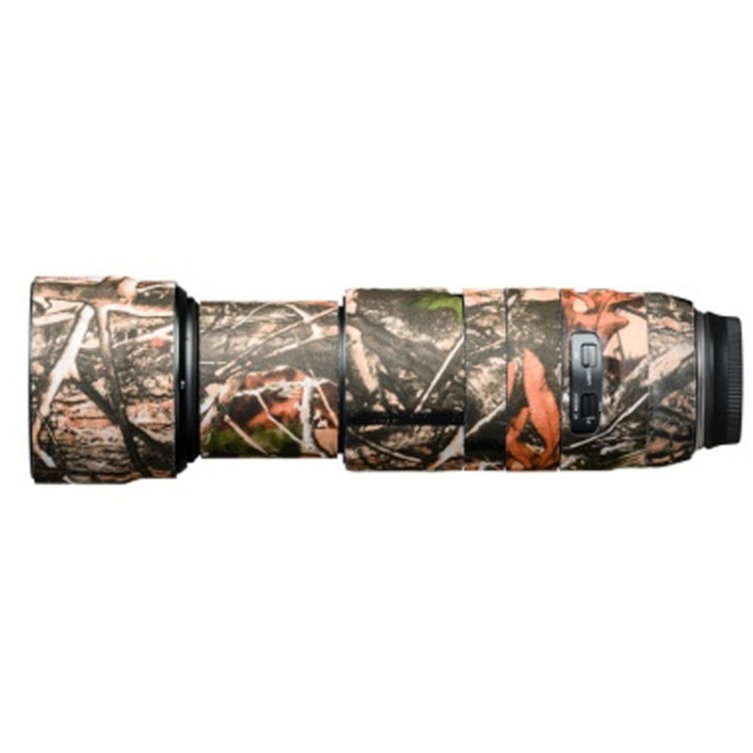 easyCover Lens Oak Objektivschutz für Tamron 100-400mm F4.5-6.3 Di VC USD (Model A035) Wald Camouflage