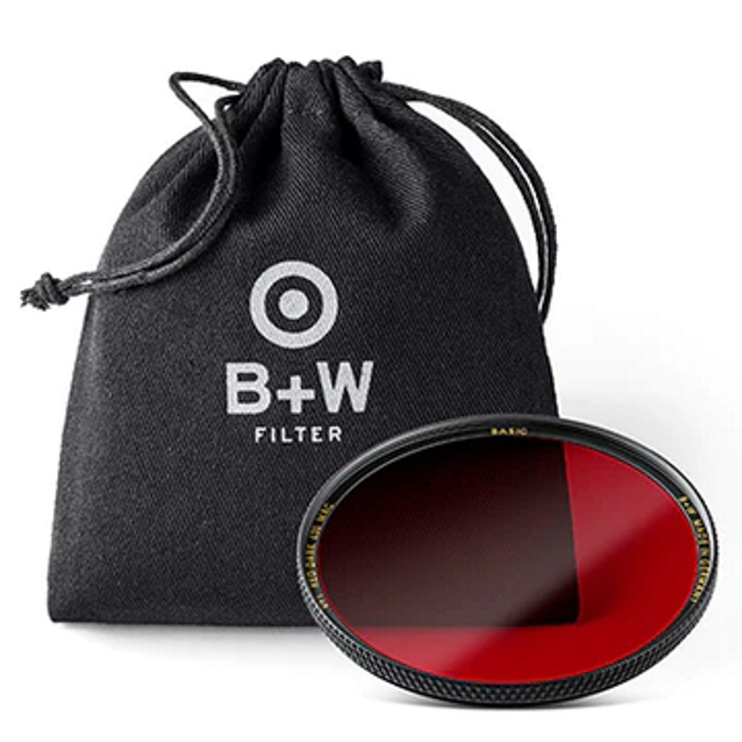 B+W BASIC 091 Rotfilter dunkel MRC 62 mm