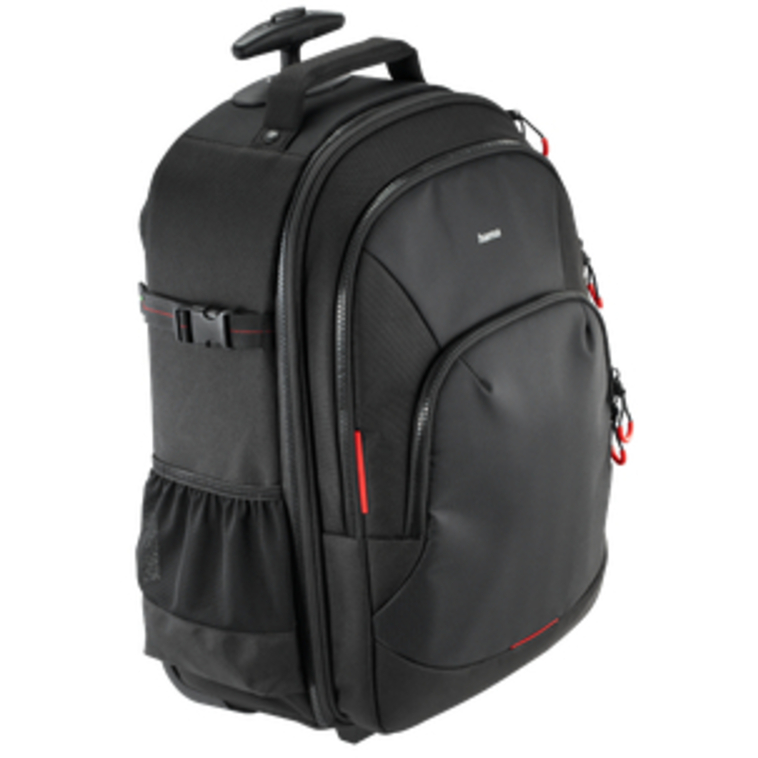 Hama Kamera-Trolley Ohio 200 schwarz/rot für Handgepäck 